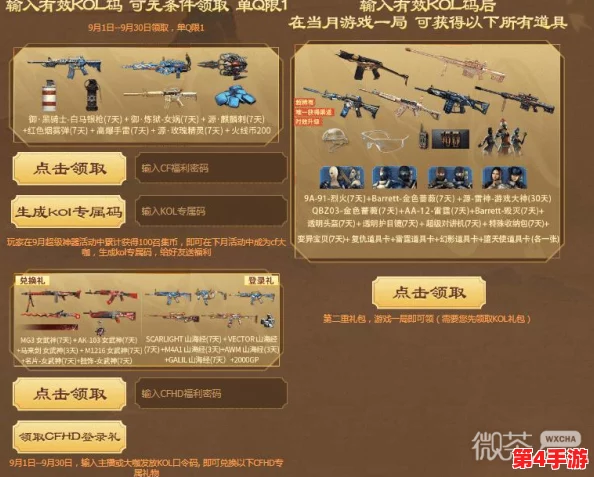 2022年穿越火线独家永久道具兑换码大全及获取攻略汇总