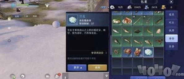 天刀手游秘境探索：精通雪莲采集秘技，提升资源获取效率