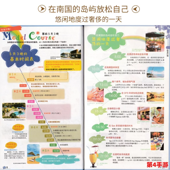 探索南国度假岛梦幻之旅：全方位景点图鉴与旅行指南精编大全