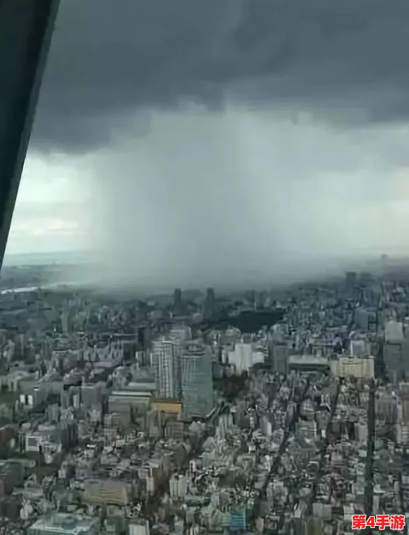 部长外勤中突然下大雨，日本城市的美丽瞬间与气候变化的挑战结合，引发深思与讨论