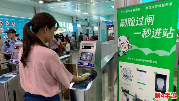 公交车检票员用B检票上车，体验便捷出行，感受城市交通的效率与温暖
