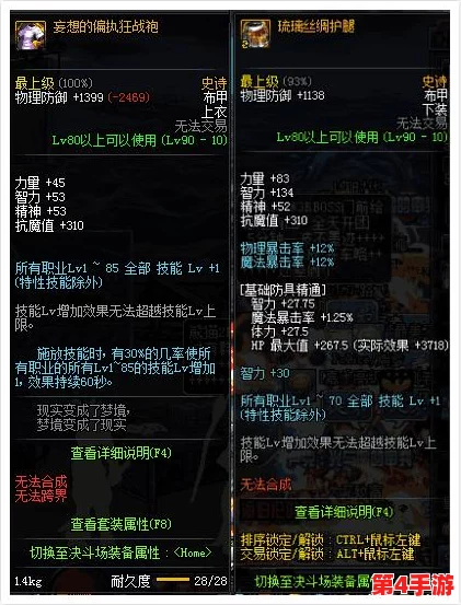 地下城与勇士（DNF）：奶妈职业护腿选择指南，提升治疗效能的关键装备推荐