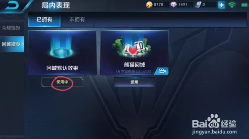 王者荣耀：夺冠荣耀时刻，精选哪款冠军回城特效最耀眼？