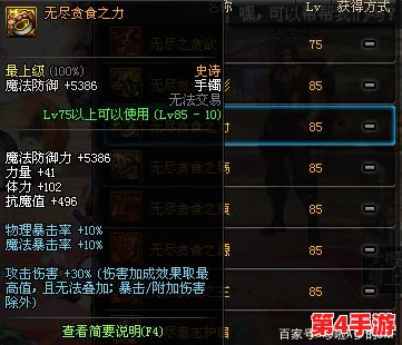 DNF玩家必看：全面对比解析，哪一款无尽装备最适合你的角色搭配？