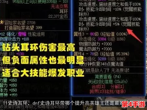 地下城与勇士(DNF)中,探索最优耳环选择:提升战力必备的高性价比选项 地下城与勇士(DNF)中,探索最优耳环选择:提升战力必备的高性价比选项