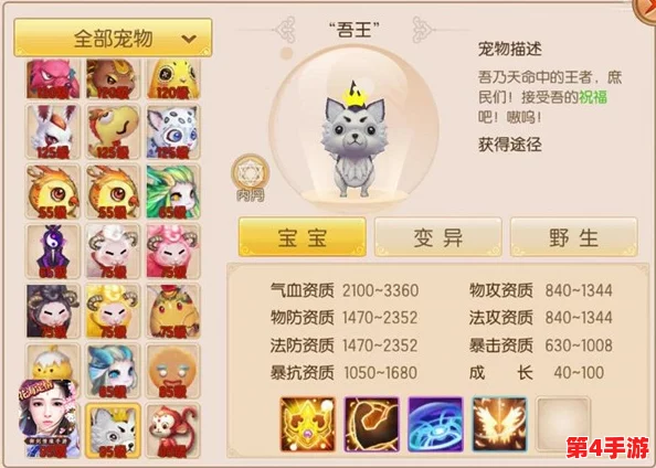 剑侠无双：深度探索宠物伙伴养成秘籍，打造专属武侠萌宠军团战略指南